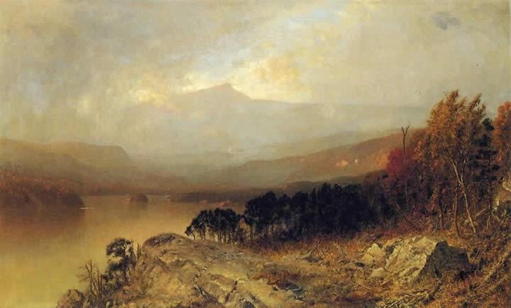 Alexander Helwig Wyant Autumn Landscape